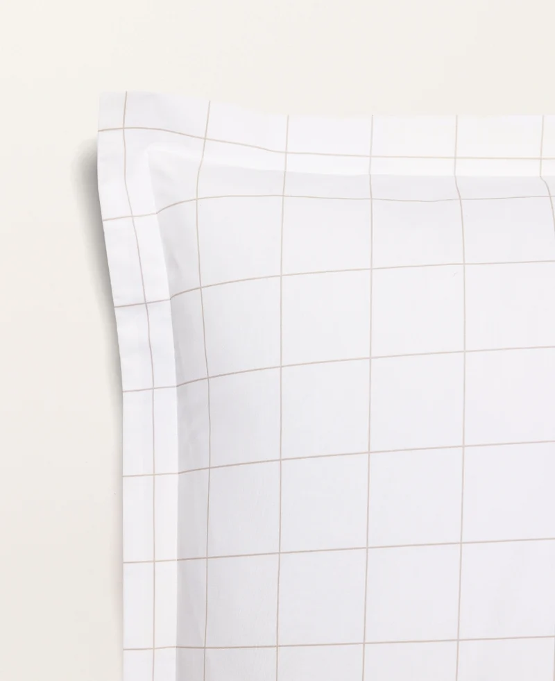 Set de 2 Taies d'Oreiller Percale Imprimé