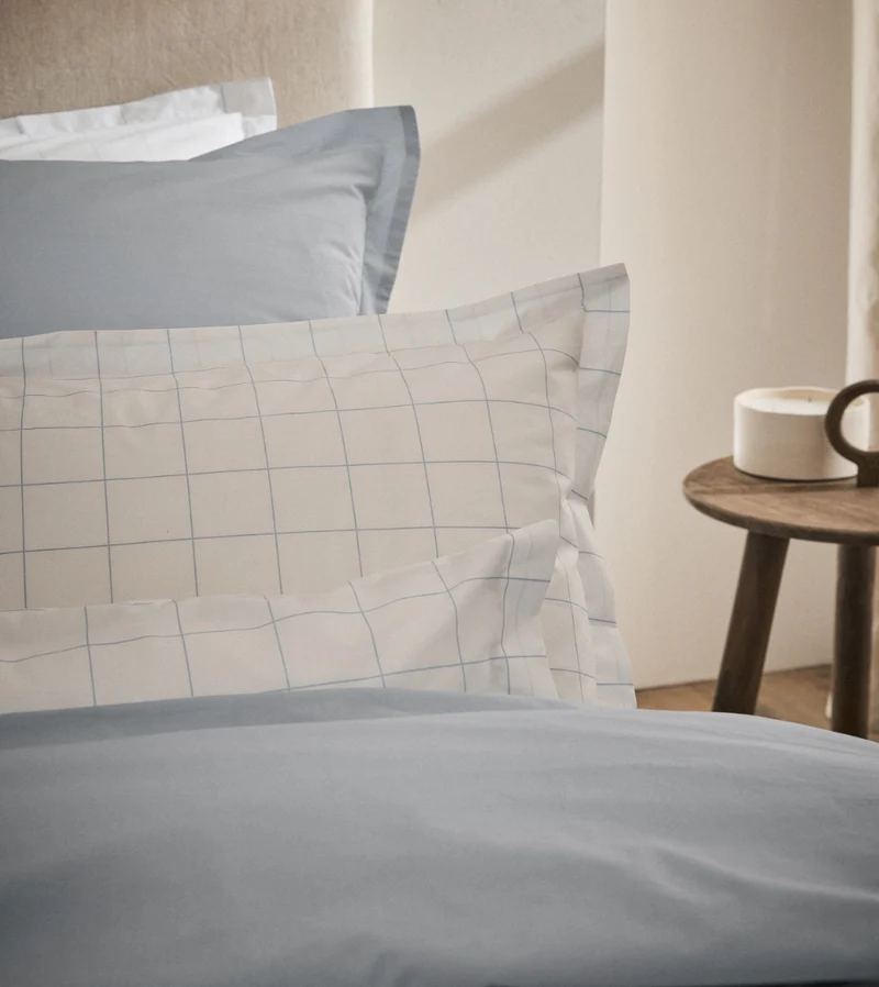 Set de 2 Taies d'Oreiller Percale Imprimé