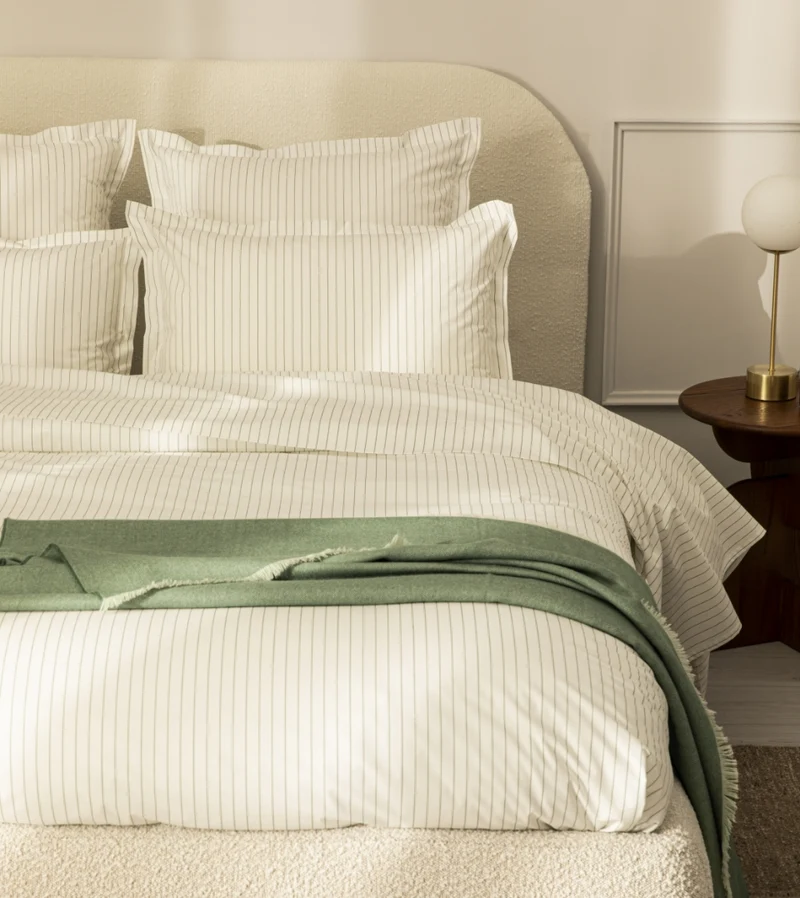 Set de 2 Taies d'Oreiller Percale Imprimé