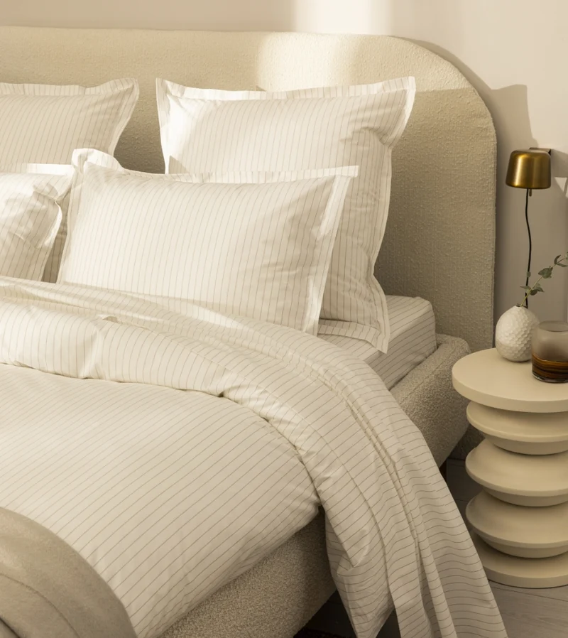 Set de 2 Taies d'Oreiller Percale Imprimé