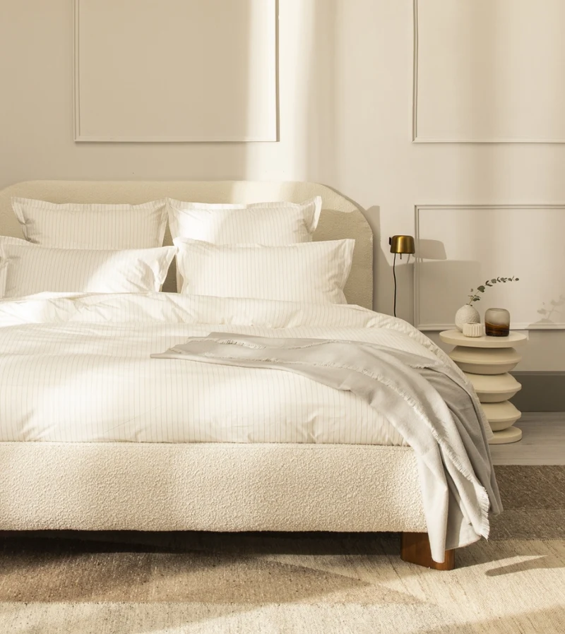 Set de 2 Taies d'Oreiller Percale Imprimé
