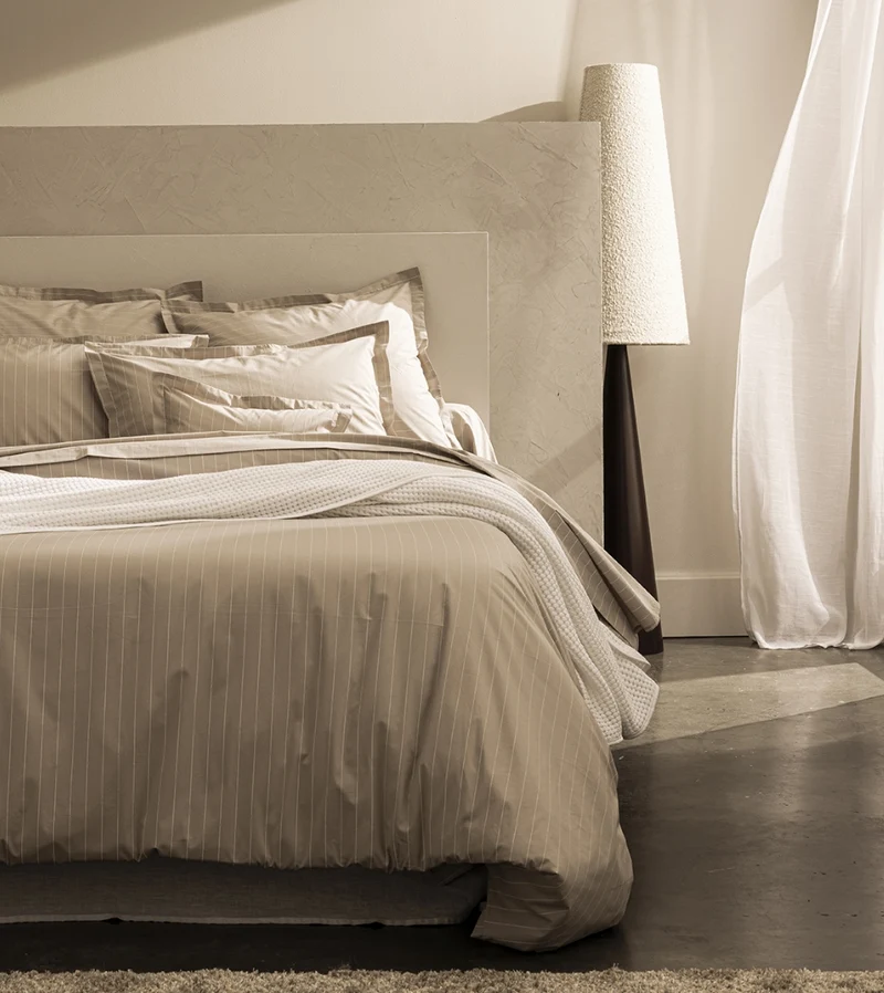 Set de 2 Taies d'Oreiller Percale Imprimé
