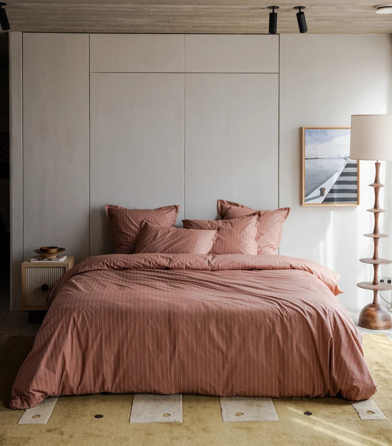 Set de 2 Taies d'Oreiller Percale Imprimé