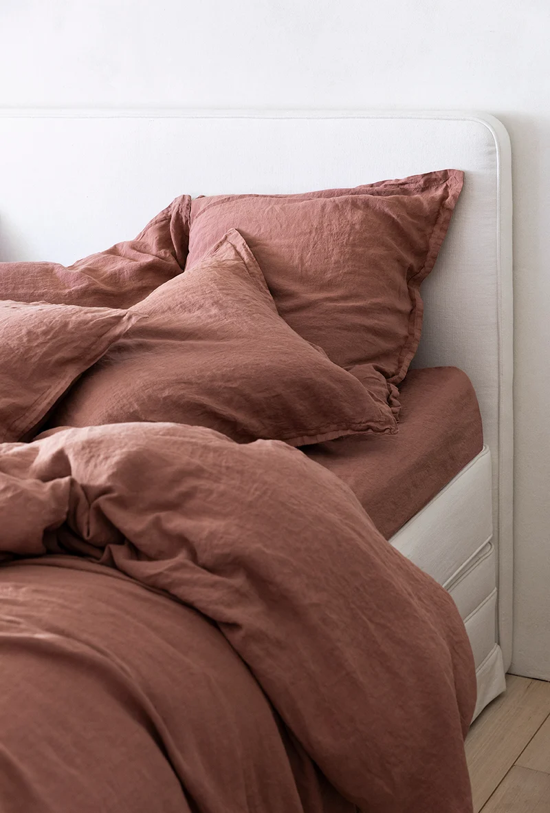Parure de lit Lin Lavé Français