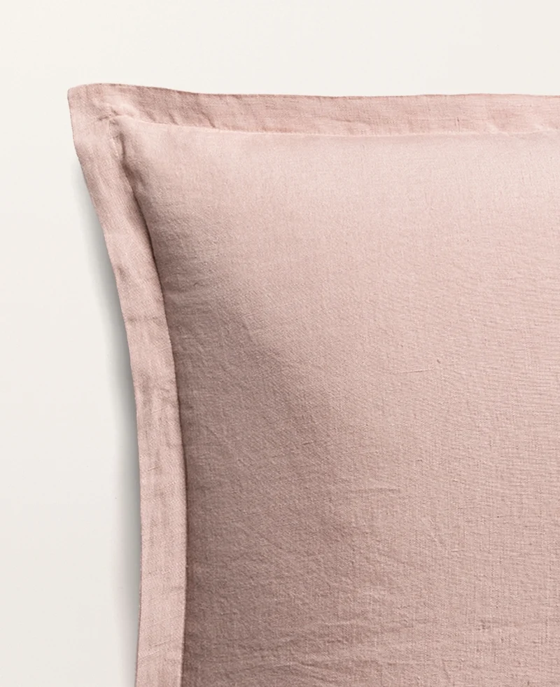Set de 2 Taies d'Oreillers Lin lavé
