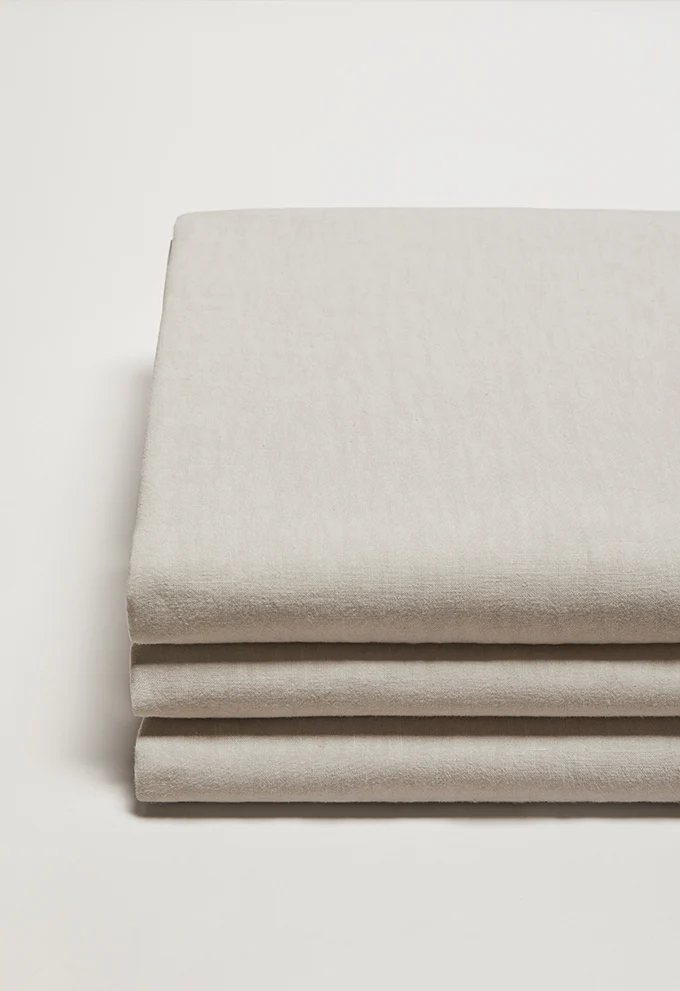 Drap housse Lin lavé
