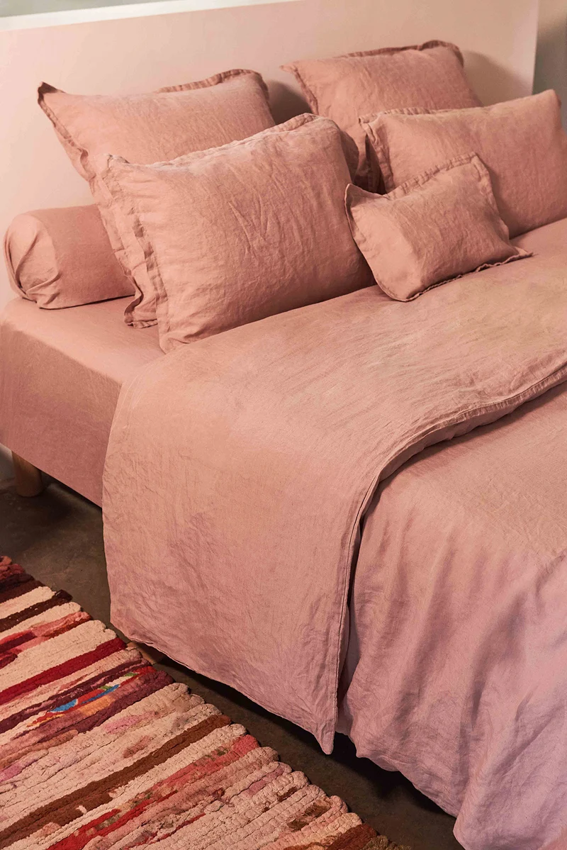 Drap housse Lin lavé