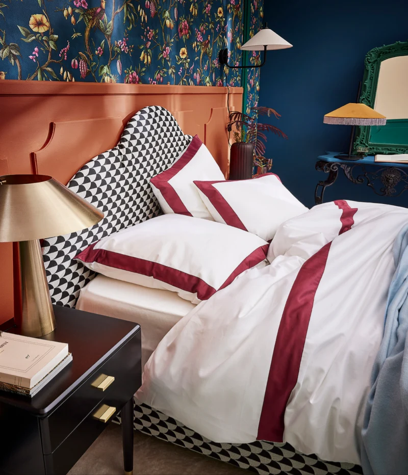 Housse de couette Bicolore Satin