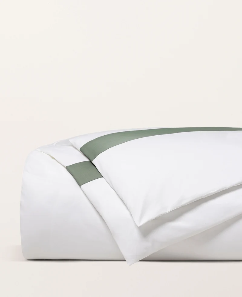 Housse de couette Bicolore Satin