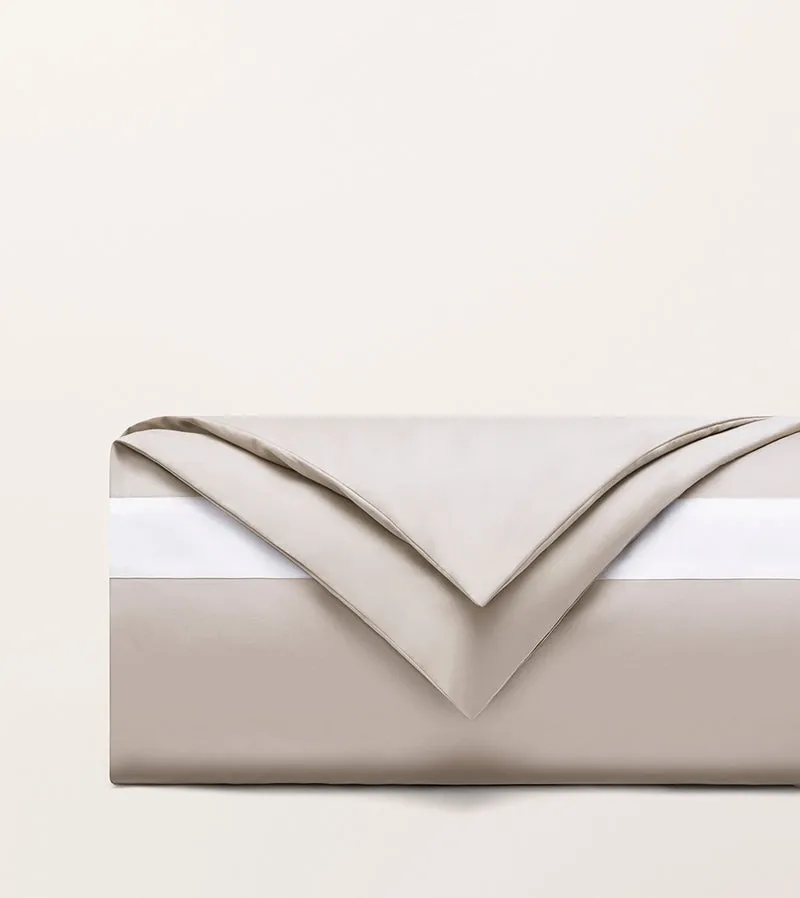Housse de couette Bicolore Satin