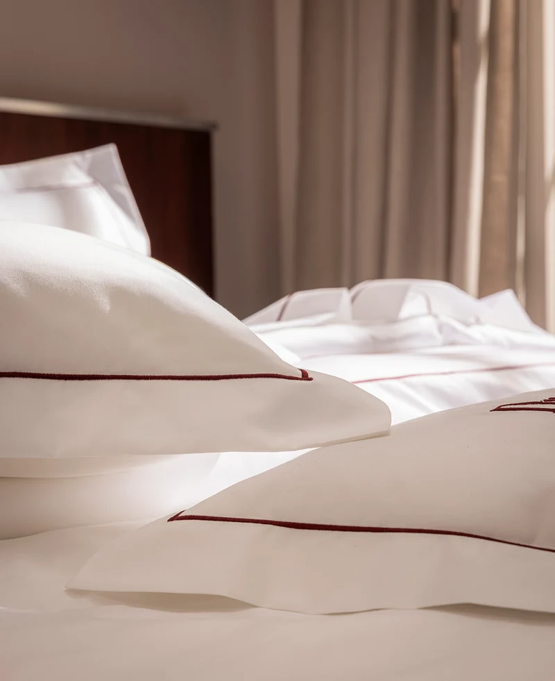 Set de 2 Taies d'Oreillers Bourdon Satin