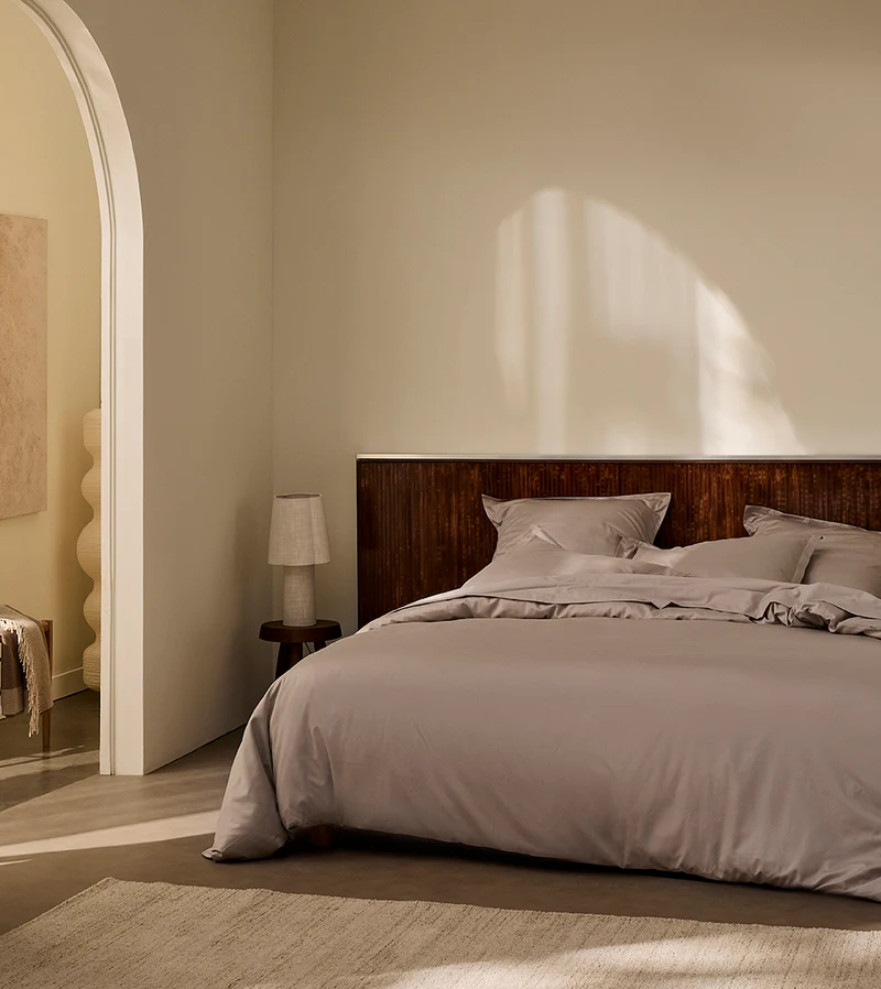 Parure de lit Satin Unie
