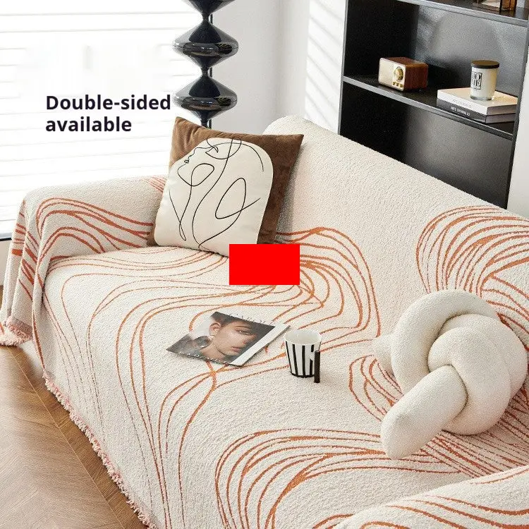 Plaid Canapé Chenille Moderne ZELTO
