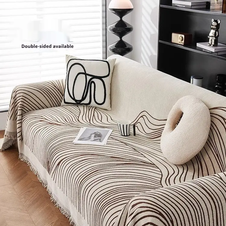 Plaid Canapé Chenille Moderne ZELTO