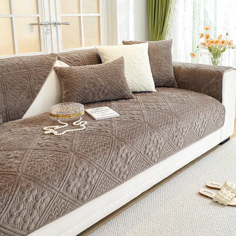 Plaid Canapé Luxe Antidérapant Luxin