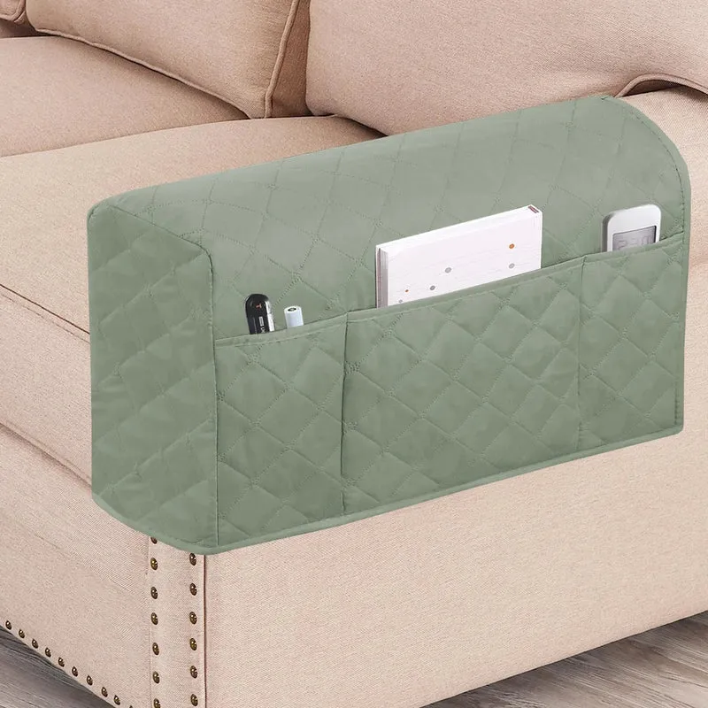 Housse protection accoudoirs fauteuil canapé imperméable et anti griffures - Lot de 2 housses