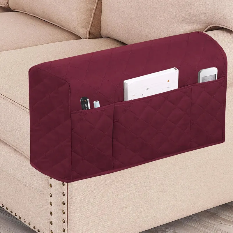 Housse protection accoudoirs fauteuil canapé imperméable et anti griffures - Lot de 2 housses