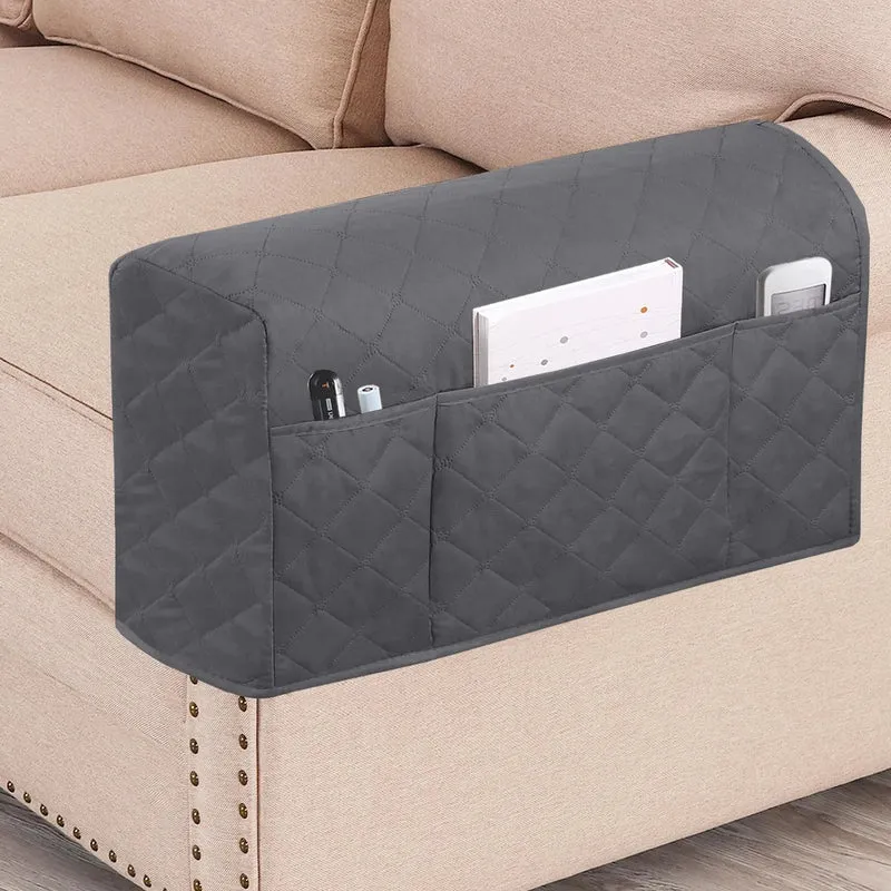 Housse protection accoudoirs fauteuil canapé imperméable et anti griffures - Lot de 2 housses