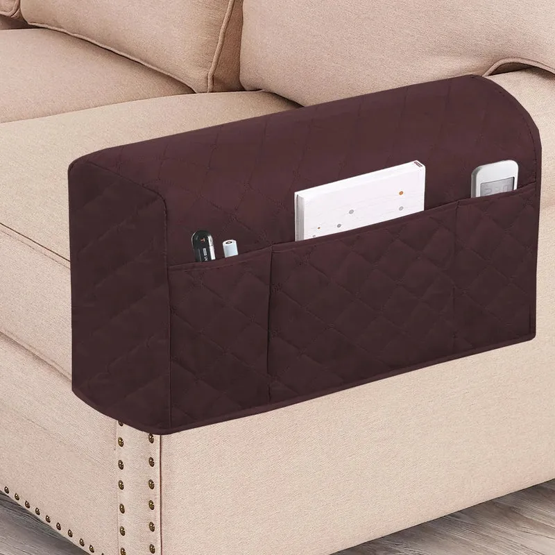 Housse protection accoudoirs fauteuil canapé imperméable et anti griffures - Lot de 2 housses