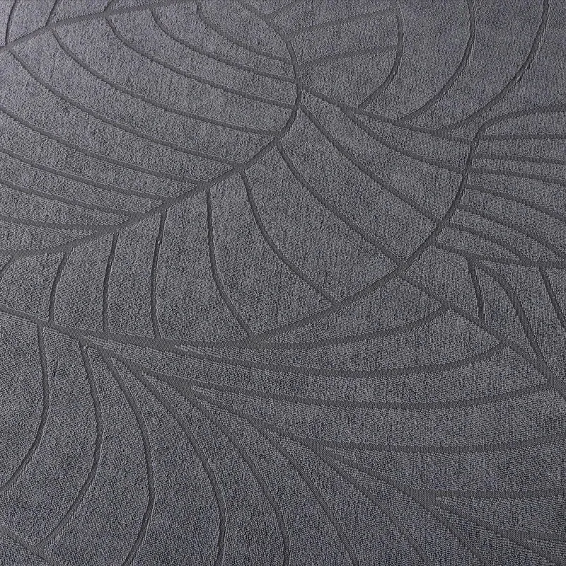 Housse de chaise de bar imperméable extensible texture feuille d'hibiscus