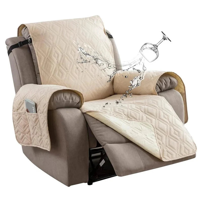 housse de protection imperméable et anti griffe pour fauteuil relax