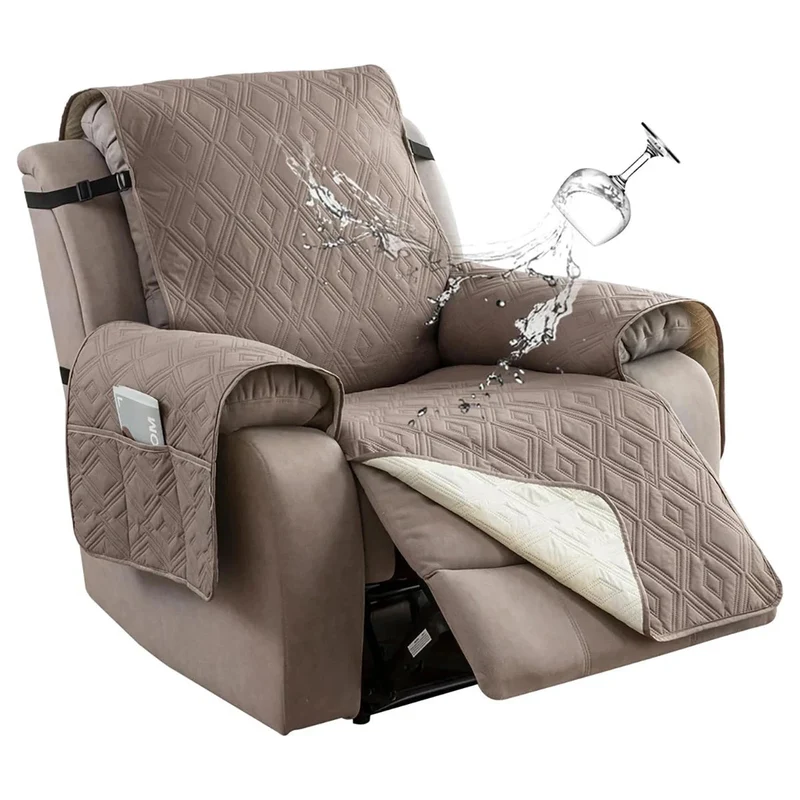 housse de protection imperméable et anti griffe pour fauteuil relax