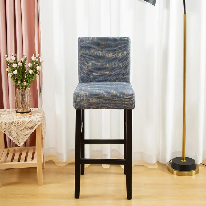 Housse pour tabouret de bar extensible en lycra - 34 Motifs