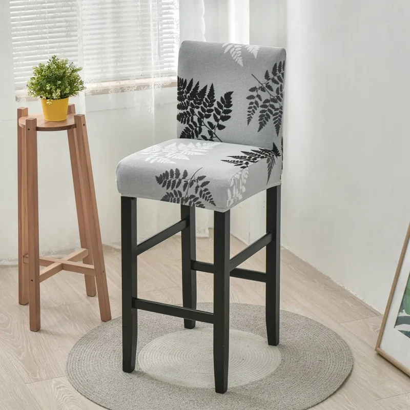 Housse pour tabouret de bar extensible en lycra - 34 Motifs