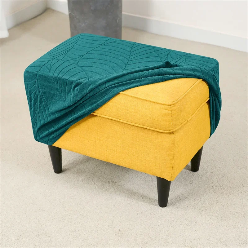 Housses pour fauteuil IKEA STRANDMON + pouf repose-pieds imperméable hibiscus - lot de 3 housses