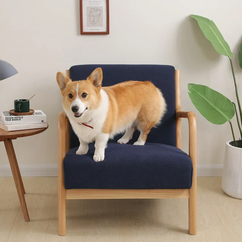 Housse de fauteuil scandinave style IKEA EKENÄSET renforcée imperméable