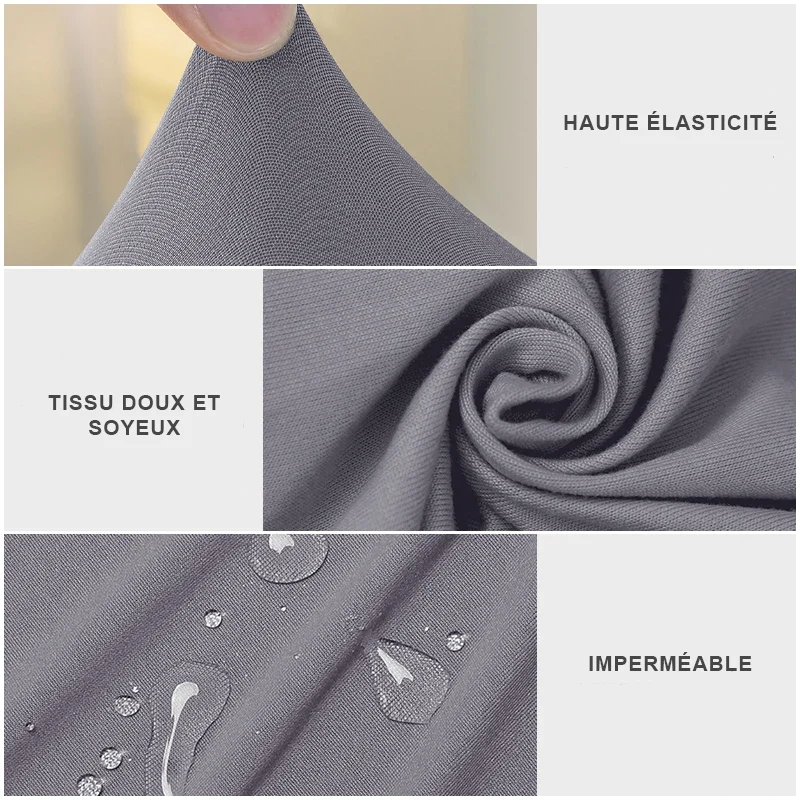 Housse pour fauteuil arnold maisons du monde lycra imperméable