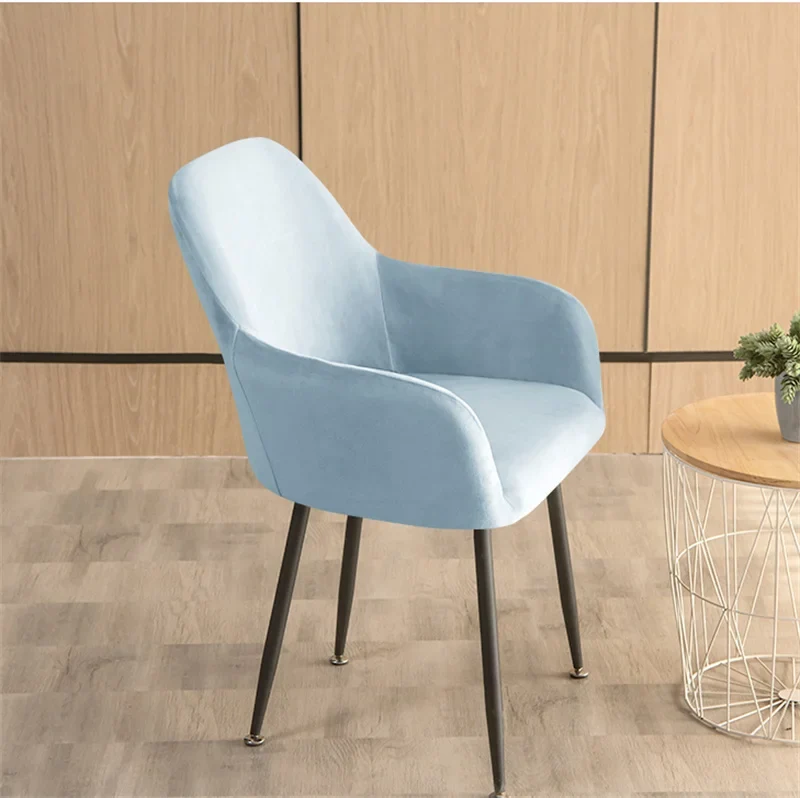 Housse pour fauteuil arnold maisons du monde grand dossier large pur velours