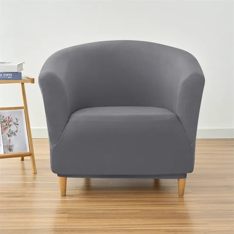 Housse pour fauteuil arrondi compatible IKEA TULLSTA extensible en lycra imperméable