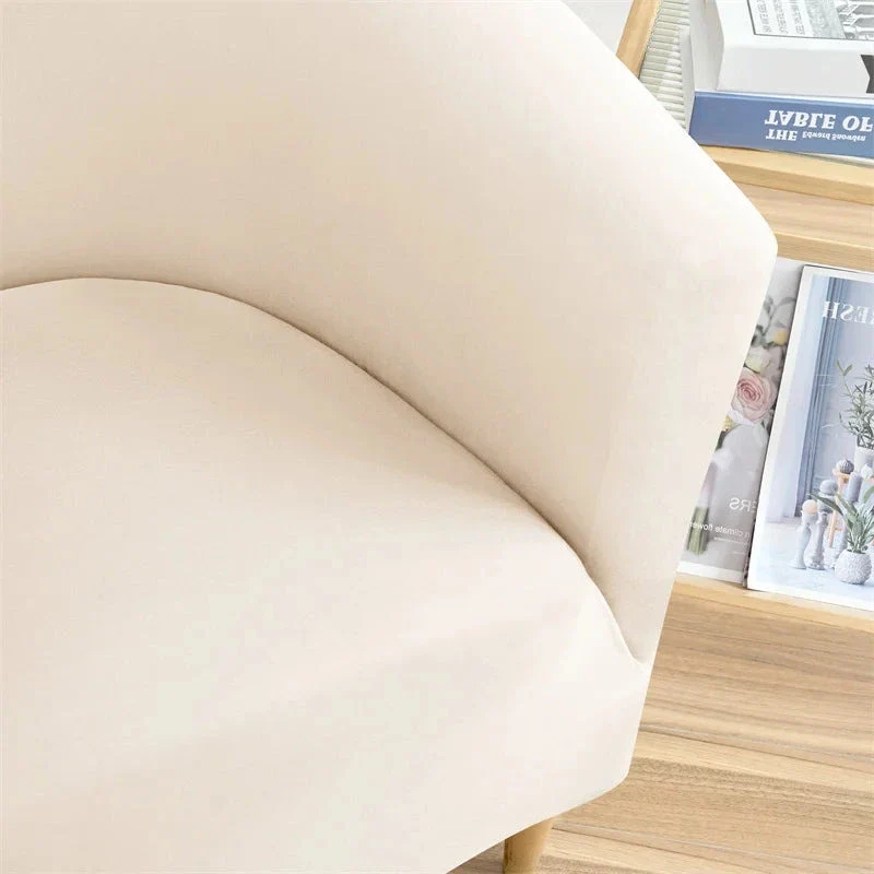 Housse pour fauteuil arrondi compatible IKEA TULLSTA extensible en lycra imperméable