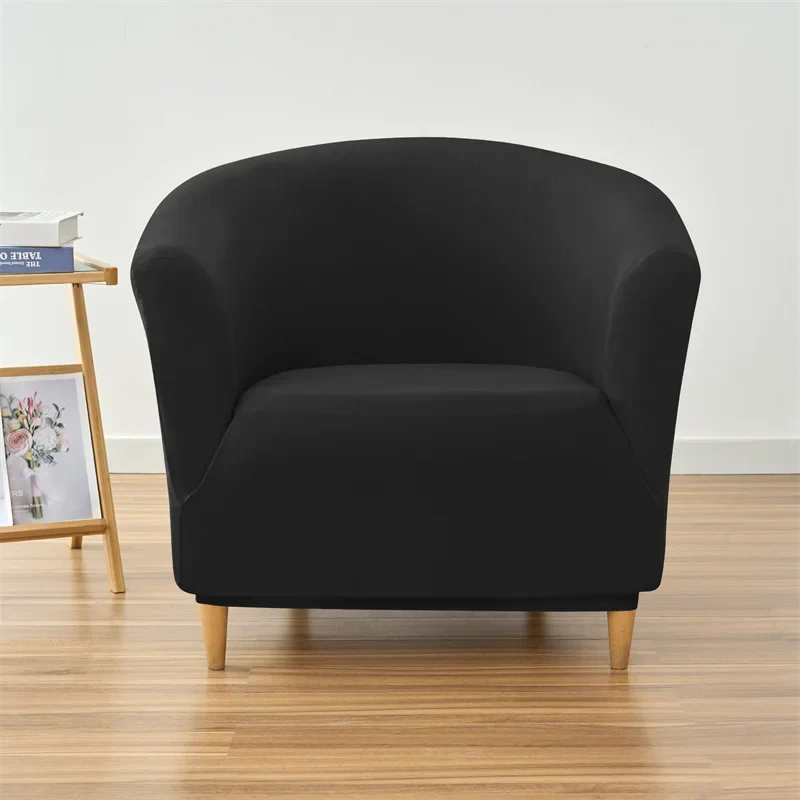Housse pour fauteuil arrondi compatible IKEA TULLSTA extensible en lycra imperméable
