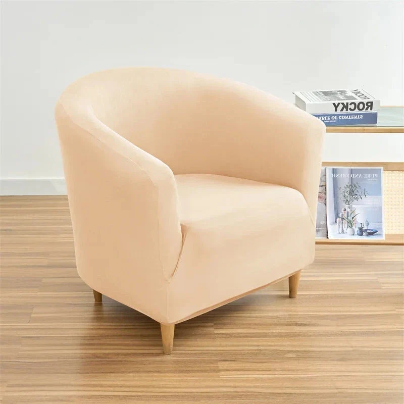 Housse pour fauteuil arrondi compatible IKEA TULLSTA extensible en lycra imperméable