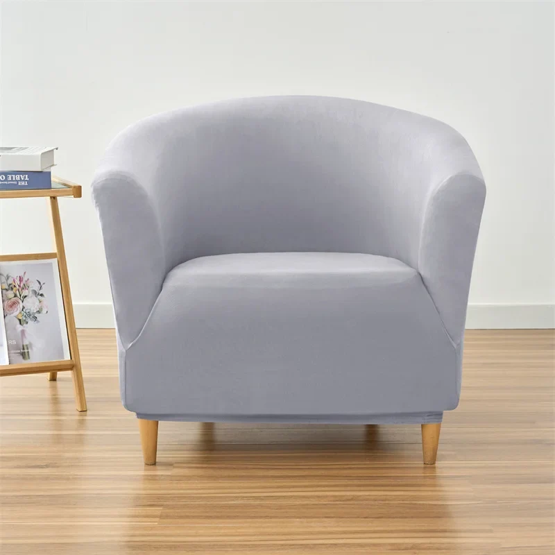 Housse pour fauteuil arrondi compatible IKEA TULLSTA extensible en lycra imperméable