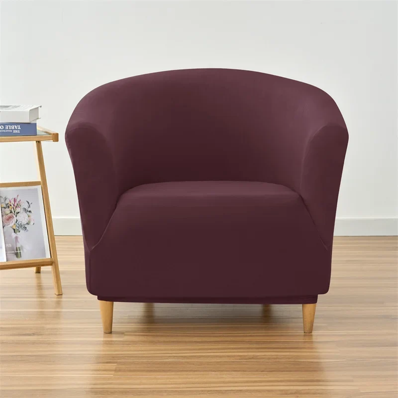 Housse pour fauteuil arrondi compatible IKEA TULLSTA extensible en lycra imperméable