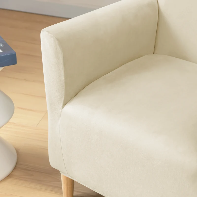 Housse pour fauteuil club extensible pur velours
