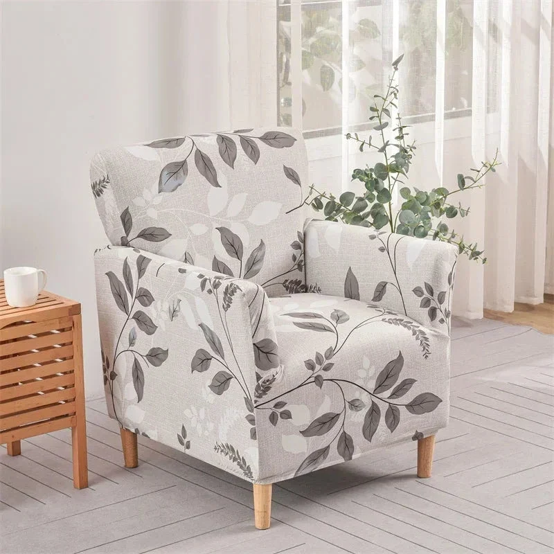 Housse pour fauteuil club extensible en lycra 11 motifs
