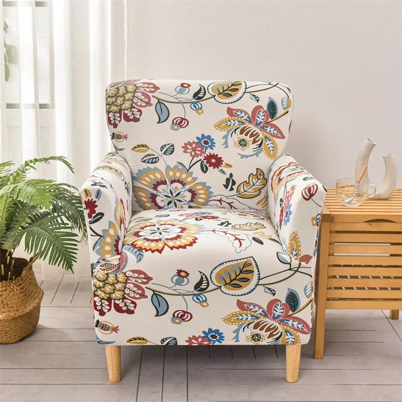 Housse pour fauteuil club extensible en lycra 11 motifs
