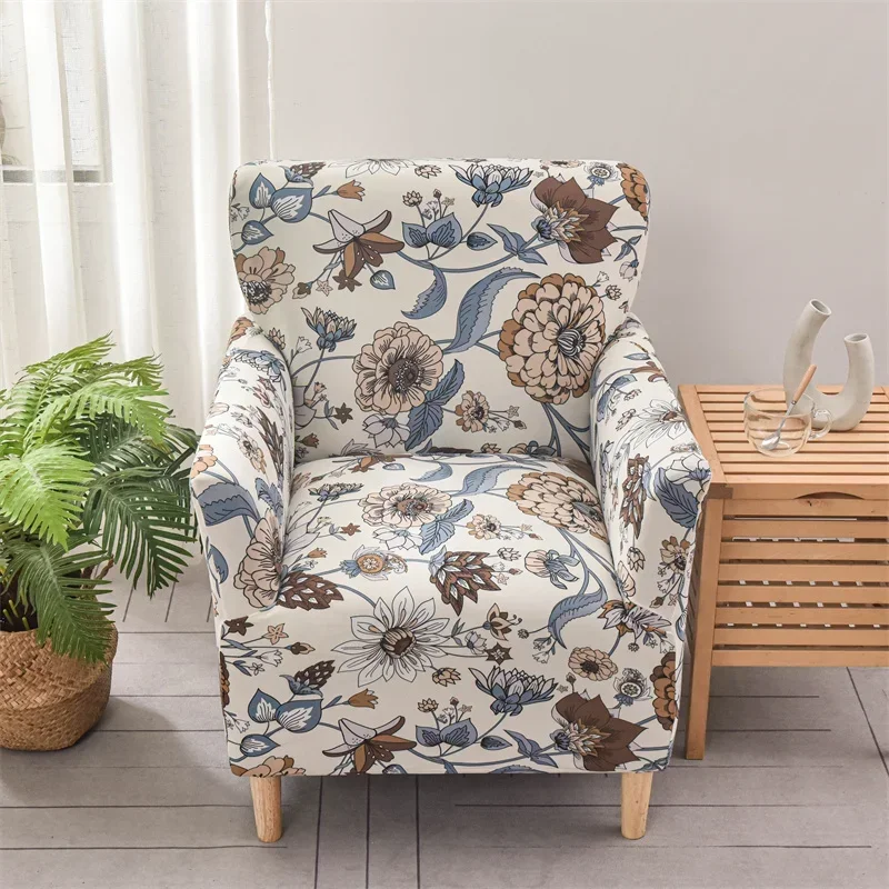 Housse pour fauteuil club extensible en lycra 11 motifs