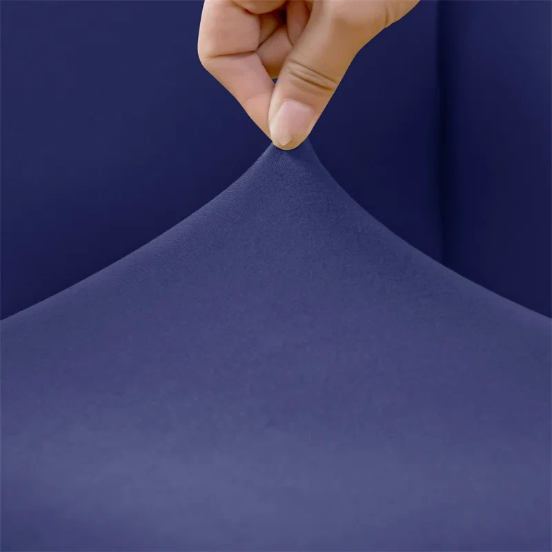 Housse pour fauteuil club extensible en lycra imperméable couleurs unies