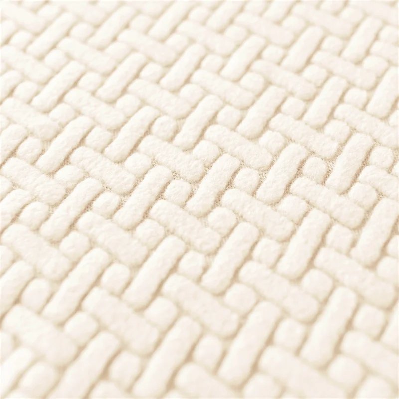 Housse pour fauteuil relax avec repose-pieds mécanique velours damassé