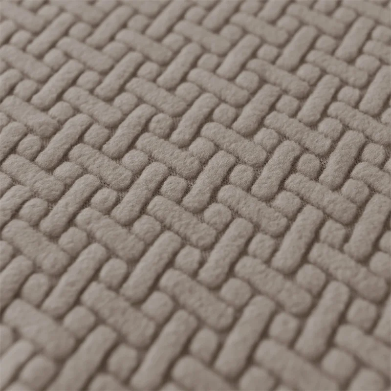 Housse pour fauteuil relax avec repose-pieds mécanique velours damassé