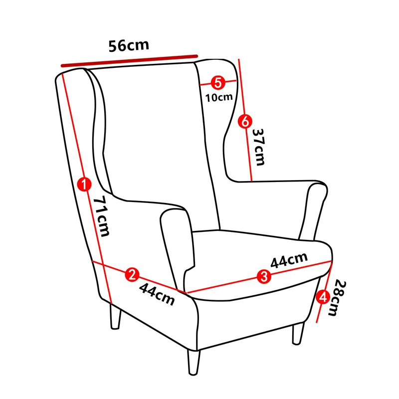 Housse pour fauteuil enfant IKEA STRANDMON - 12 motifs