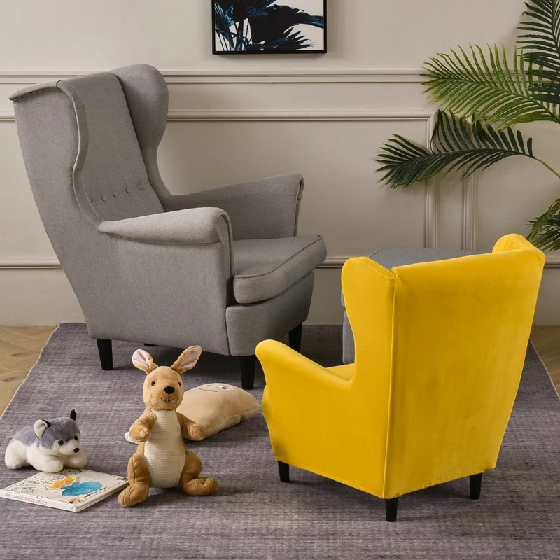 Housse pour fauteuil enfant IKEA STRANDMON pur velours