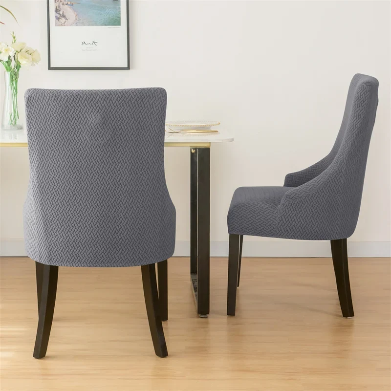 Housse pour chaise royale windsor verdi fiona capitonnée velours damassé