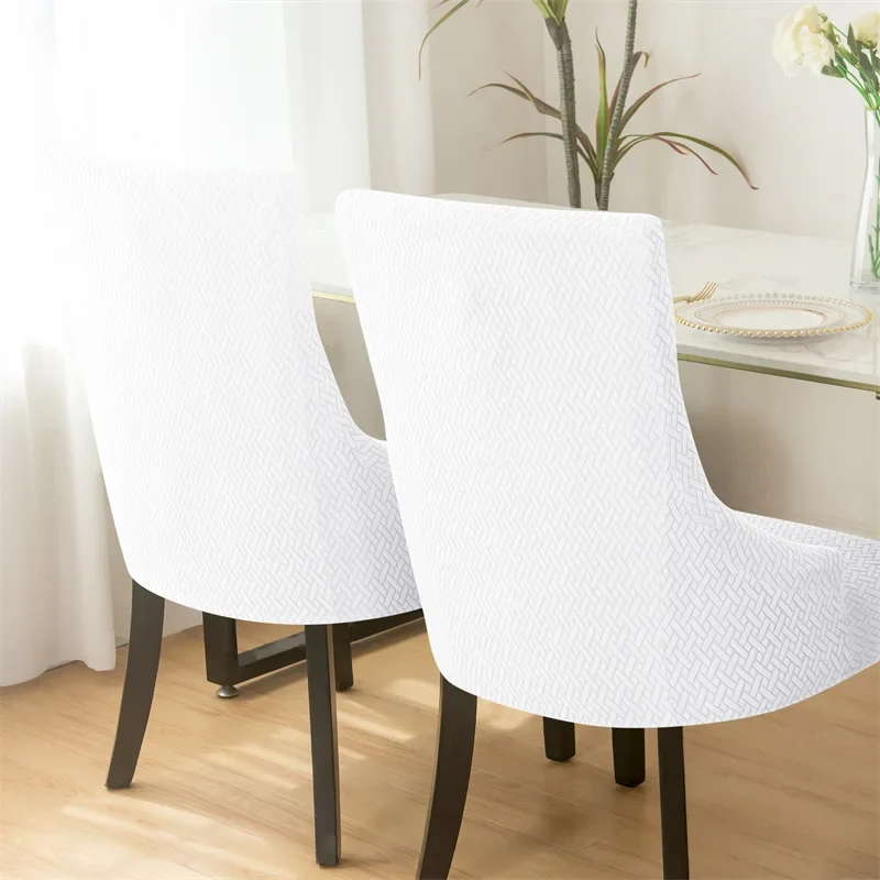 Housse pour chaise royale windsor verdi fiona capitonnée velours damassé
