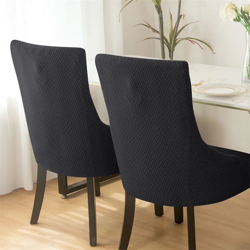 Housse pour chaise royale windsor verdi fiona capitonnée velours damassé